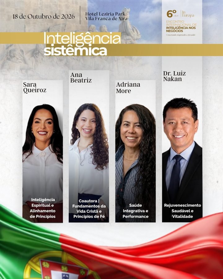 Painel Inteligência Sistêmica, com Sara Queiroz, Ana Beatriz, Adriana More e Dr. Luiz Nakan
